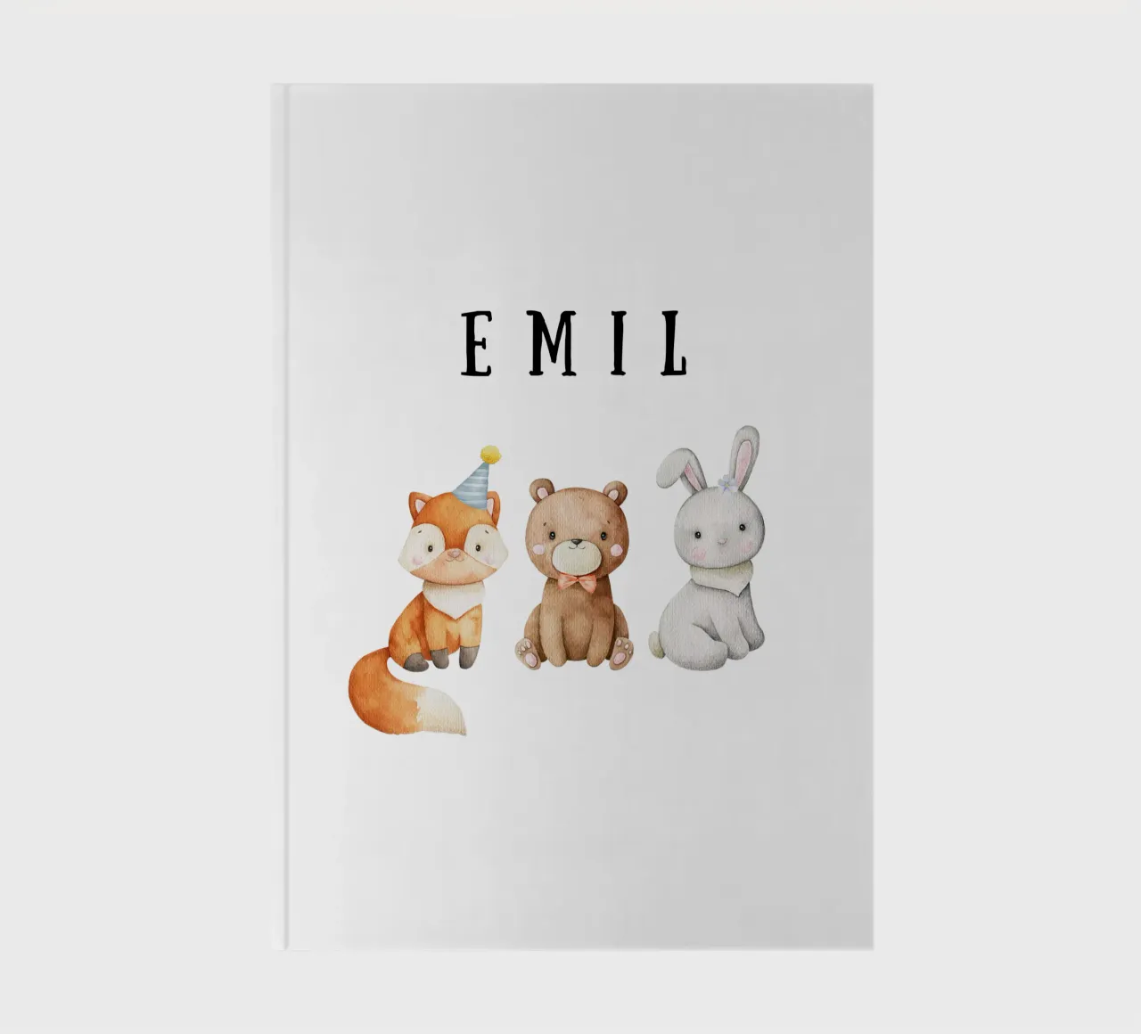 Woodland carnet de notes de Kartenliebe