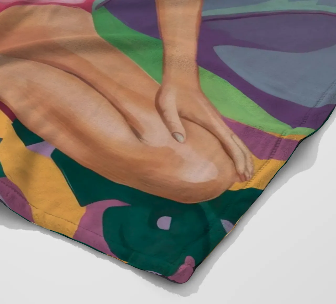 Oasi della giungla Tranquillità coperta in pile da Mossy Pigment