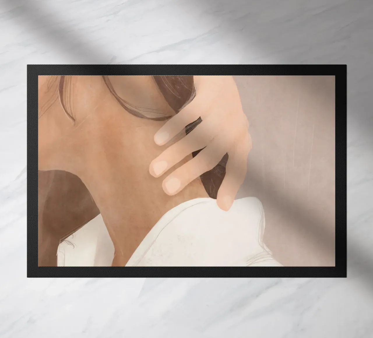 Soft Touch Fußmatte von LeaDArt