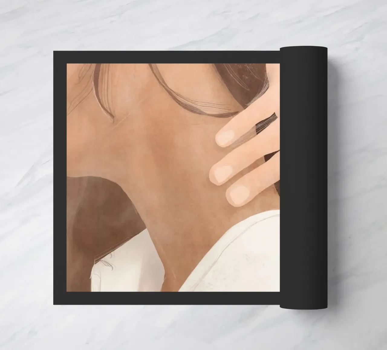 Soft Touch Fußmatte von LeaDArt