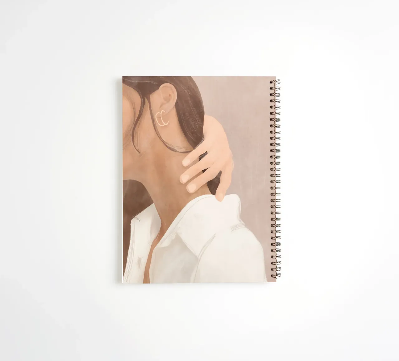Soft Touch spiral notebook by LeaDArt