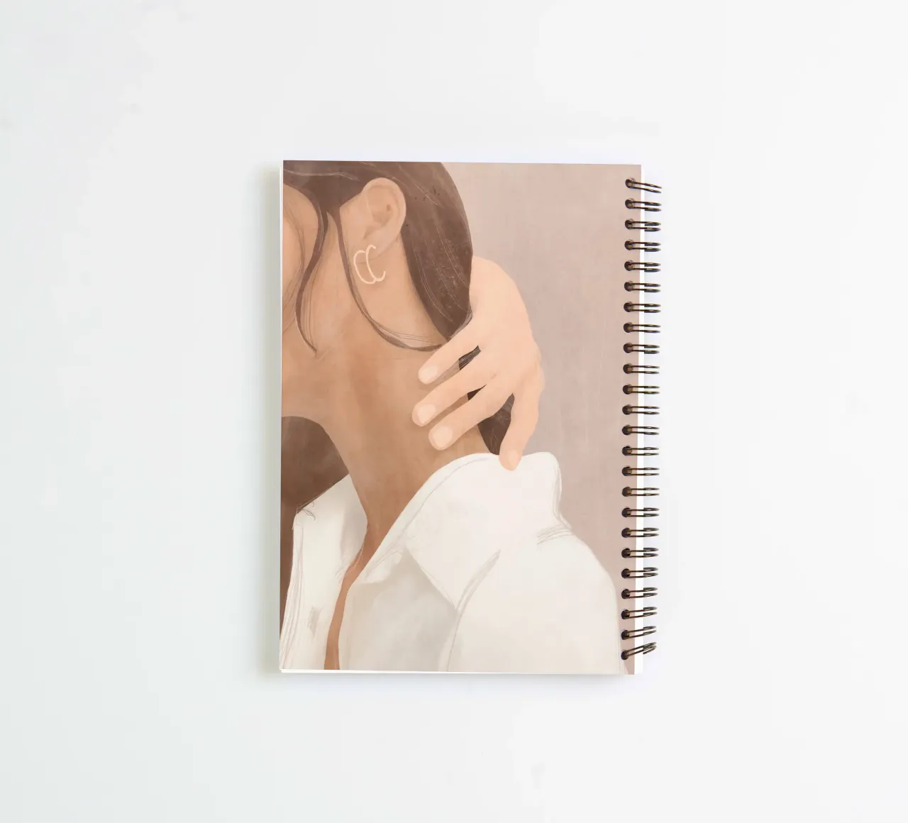 Soft Touch spiral notebook by LeaDArt