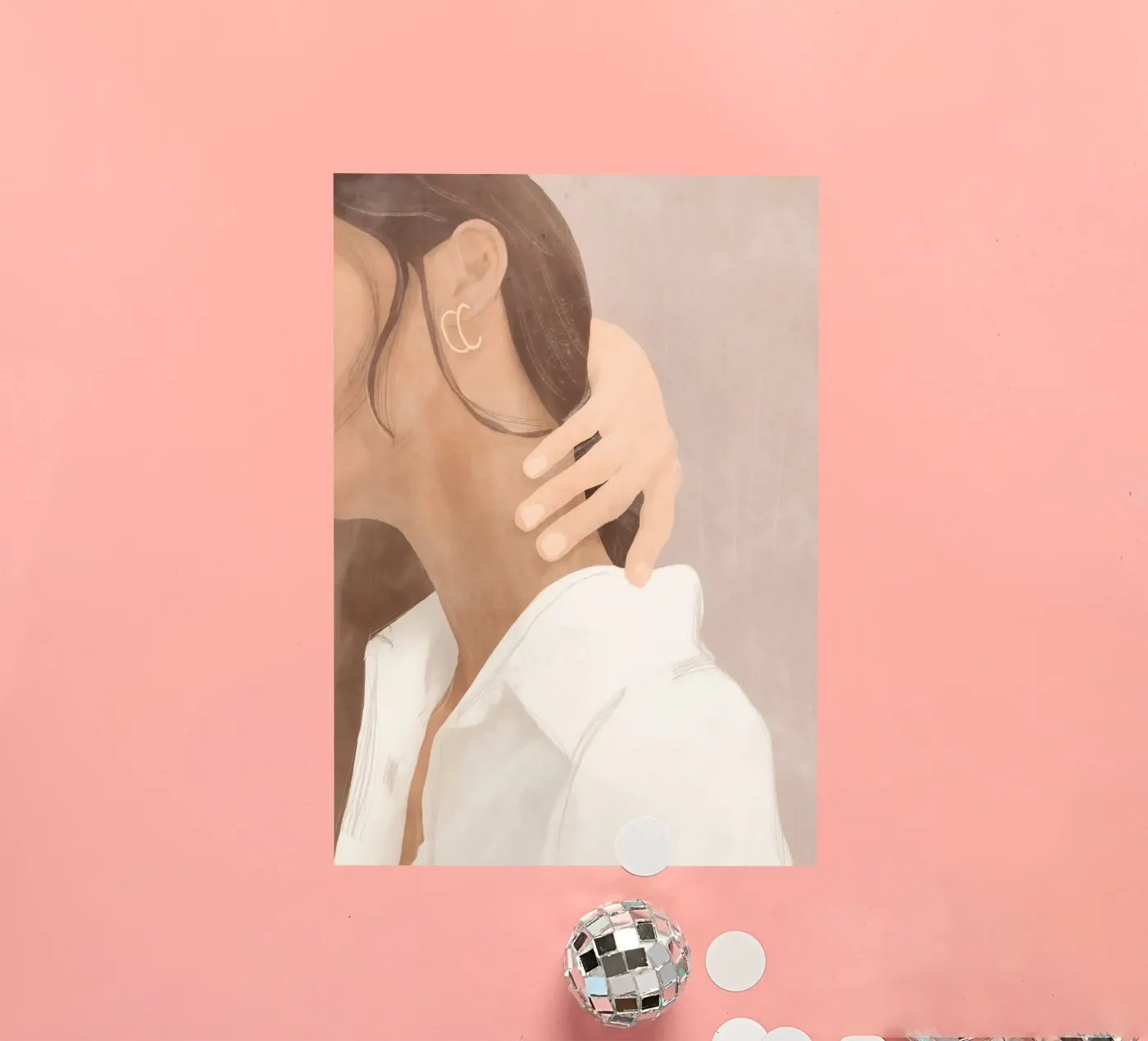 Soft Touch sticker by LeaDArt