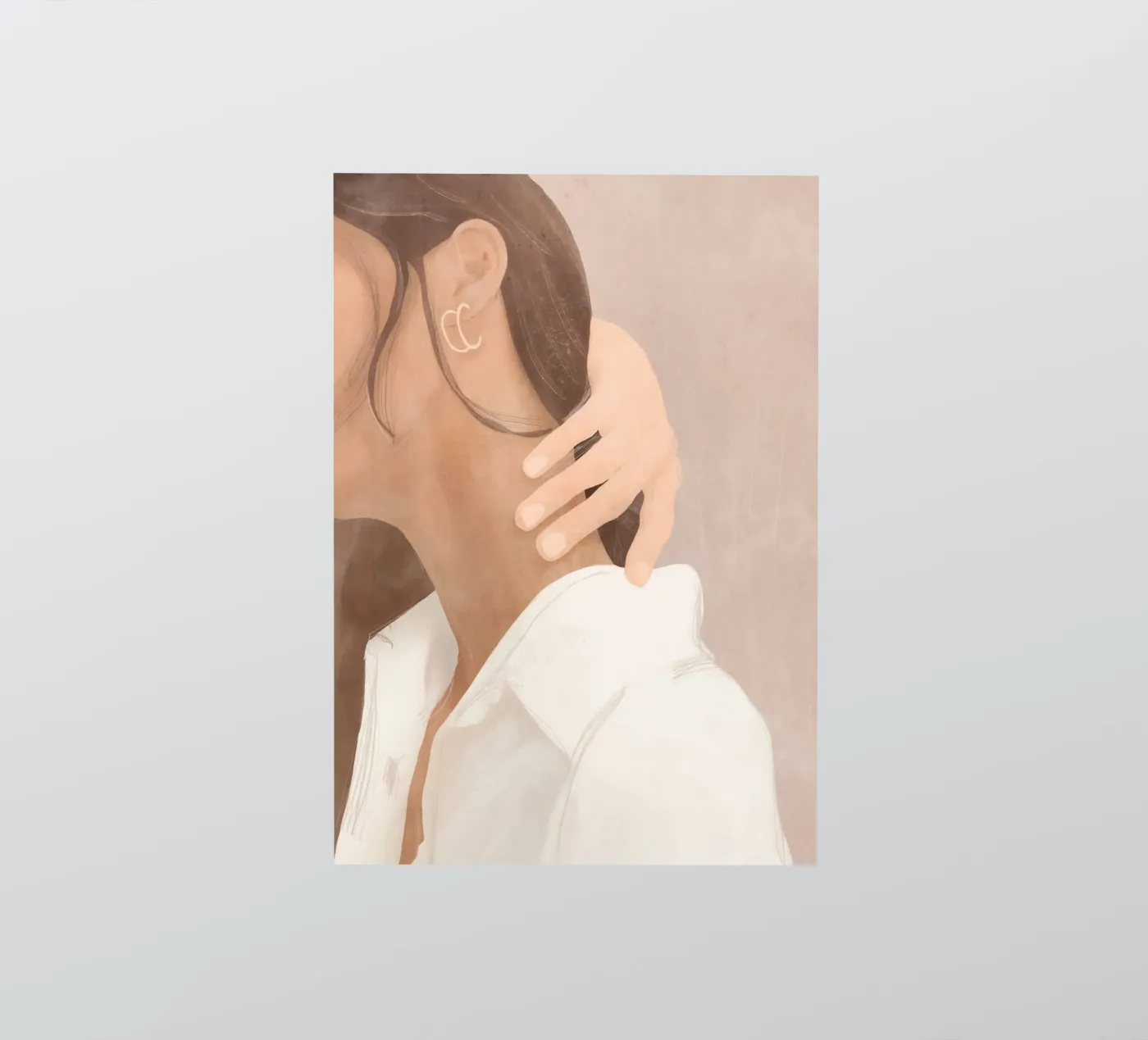 Soft Touch sticker by LeaDArt