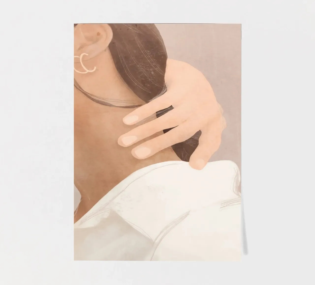 Soft Touch sticker sheet by LeaDArt