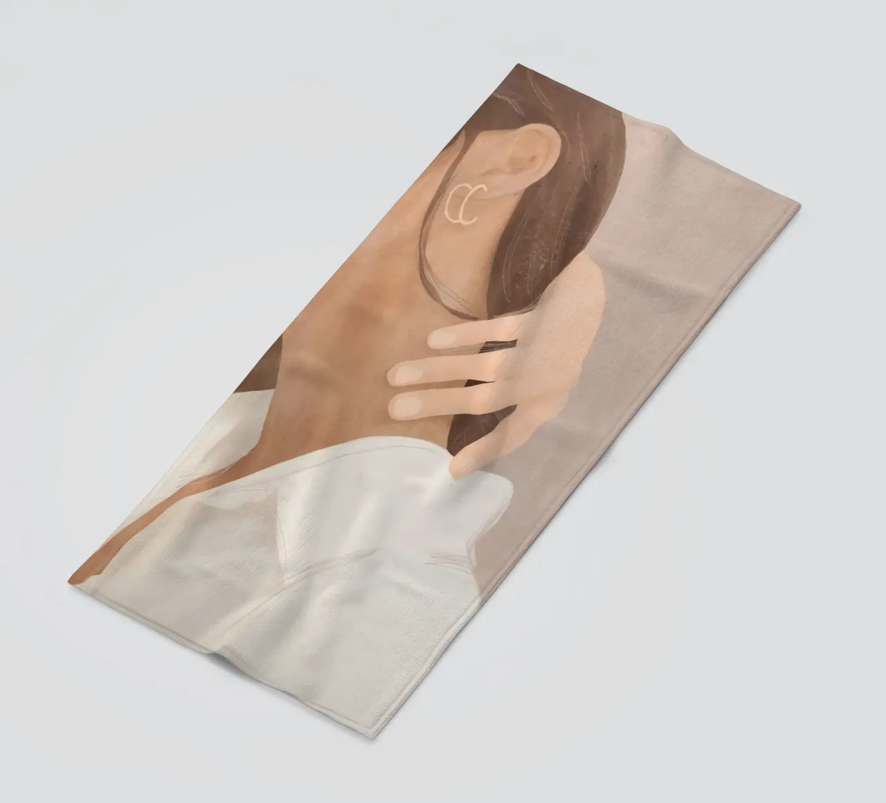 Soft Touch beach towel by LeaDArt