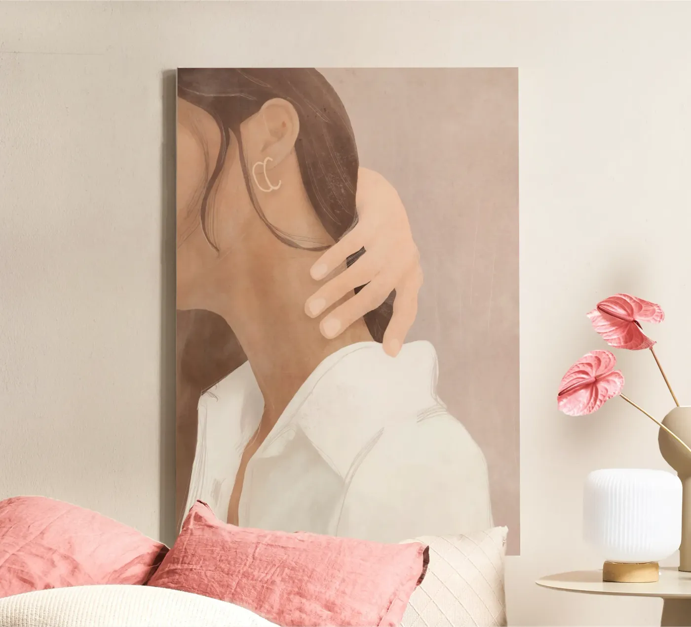 Soft Touch Leinwand von LeaDArt