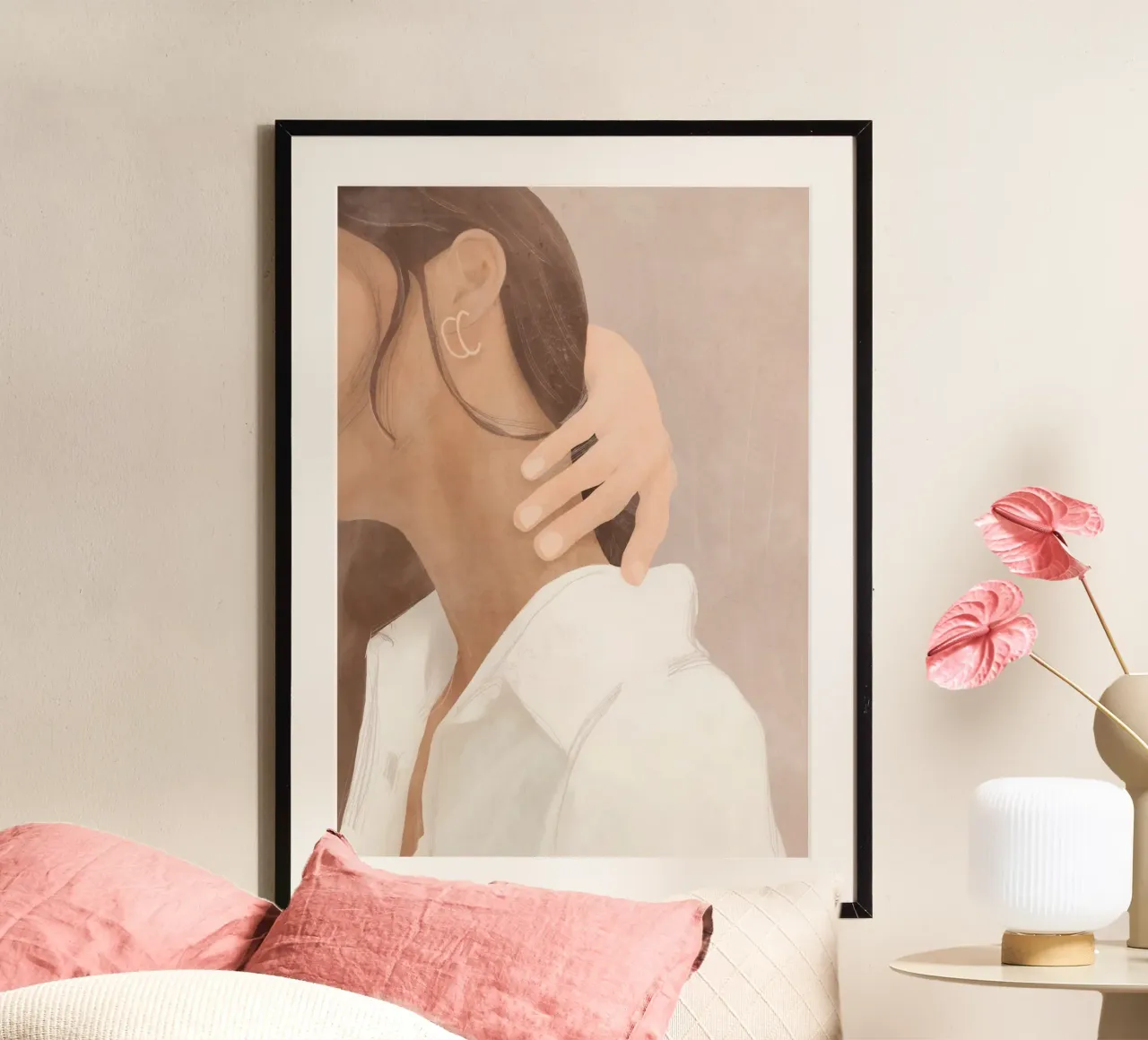 Soft Touch poster by LeaDArt