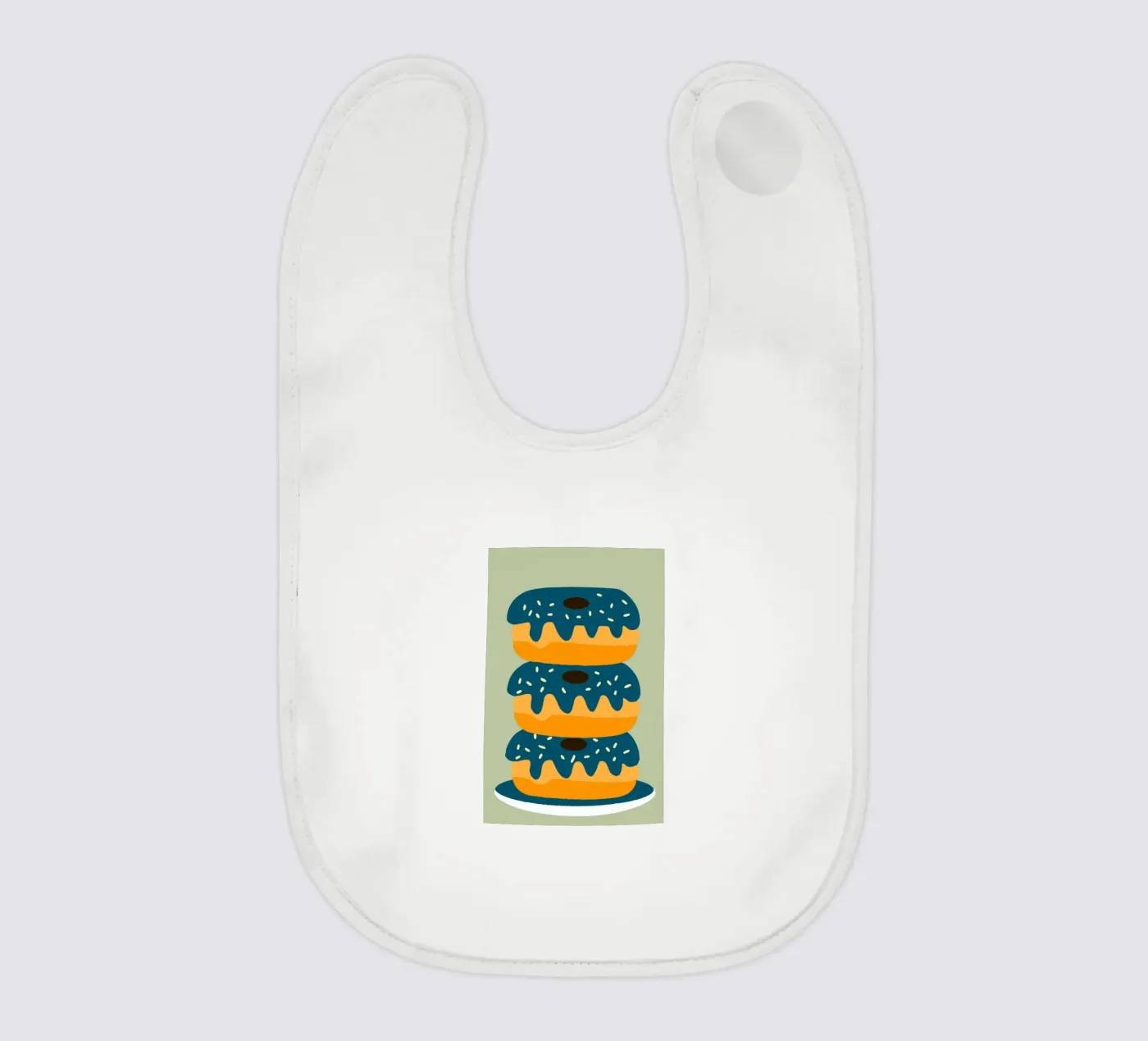 Donuts baby slabbetje van TRENDY POSTER SHOP