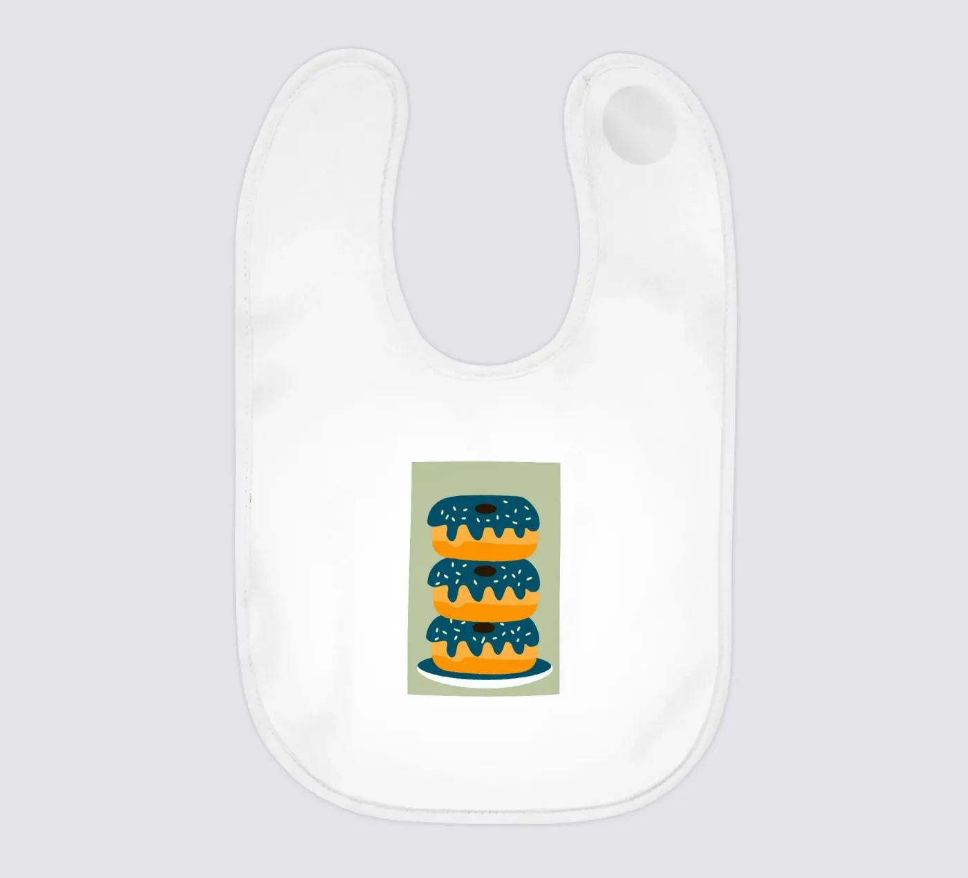 Donuts baby slabbetje van TRENDY POSTER SHOP