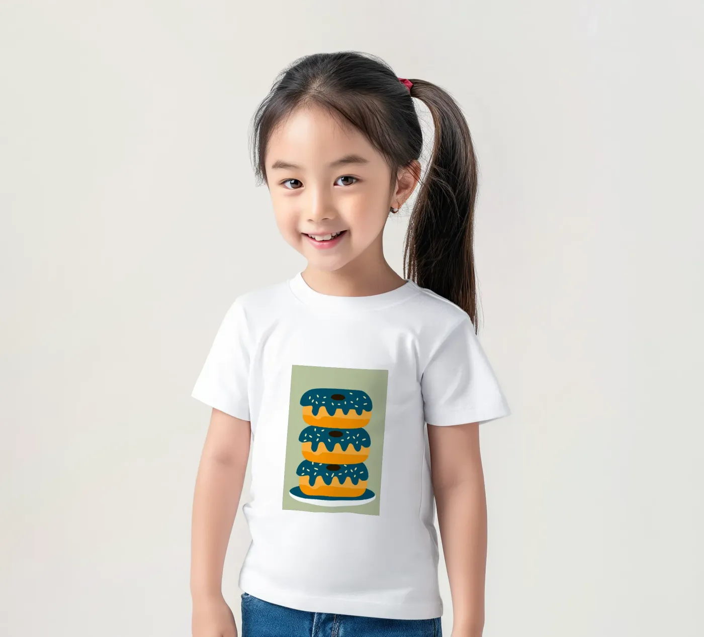 Ciambelle t-shirt bambini da TRENDY POSTER SHOP