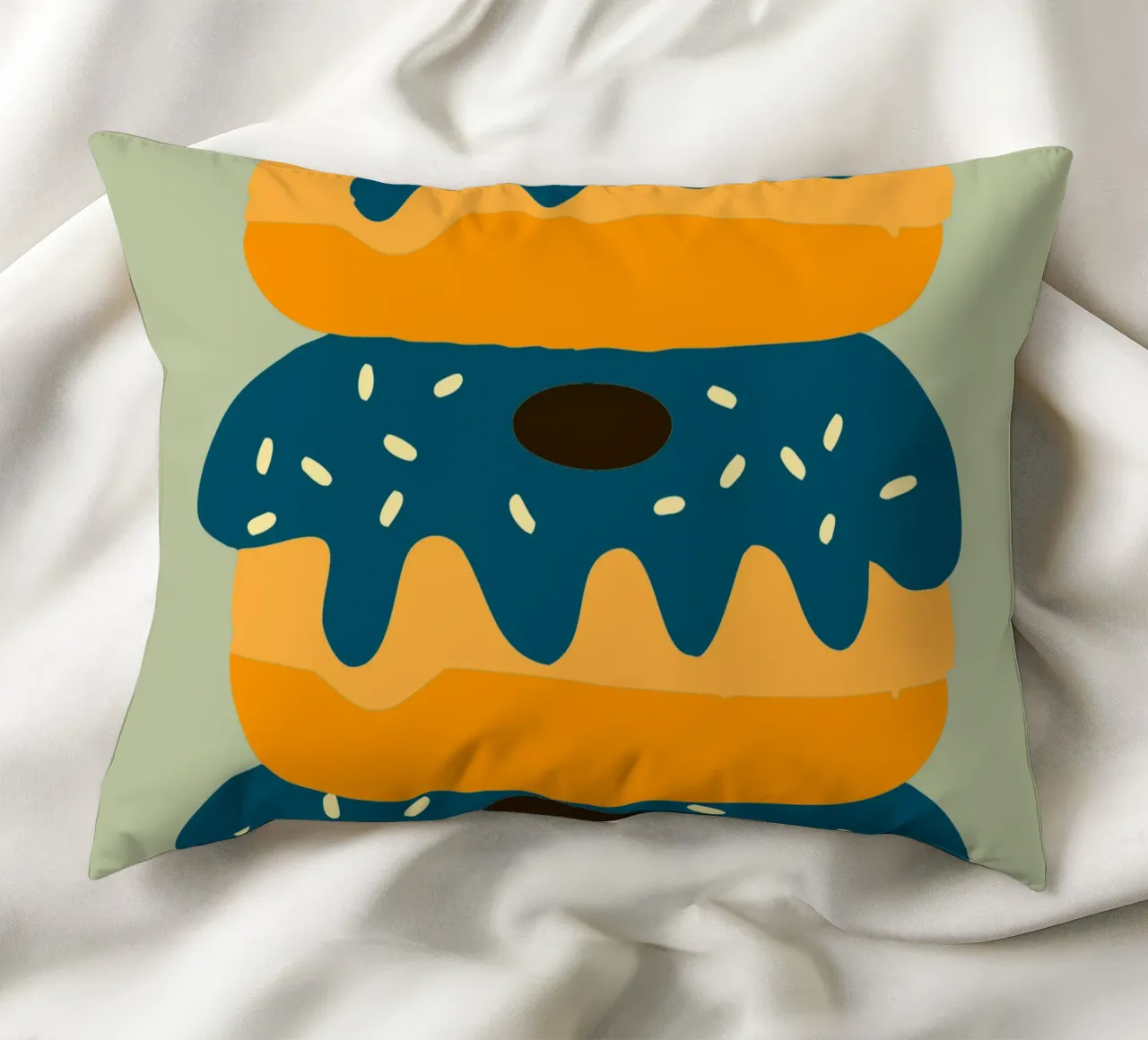 Donuts decorative cushion by TRENDY POSTER SHOP