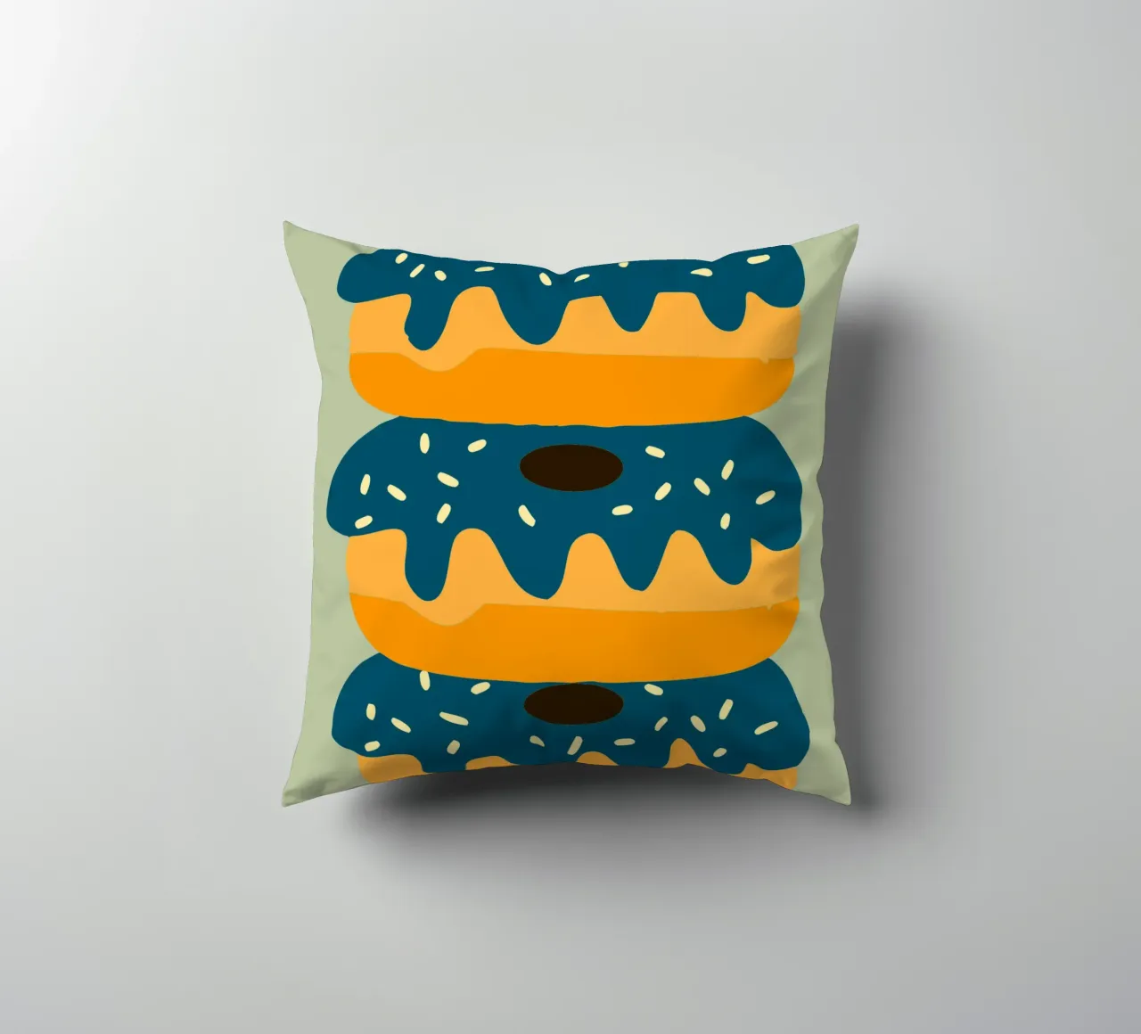 Donuts decorative cushion by TRENDY POSTER SHOP