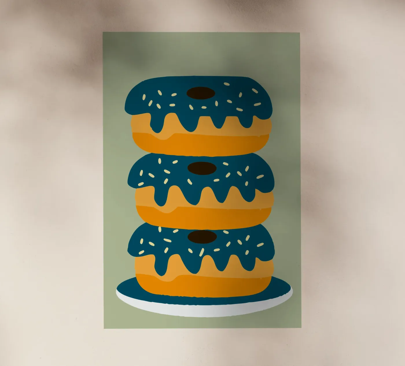 Ciambelle pellicola backlit da TRENDY POSTER SHOP
