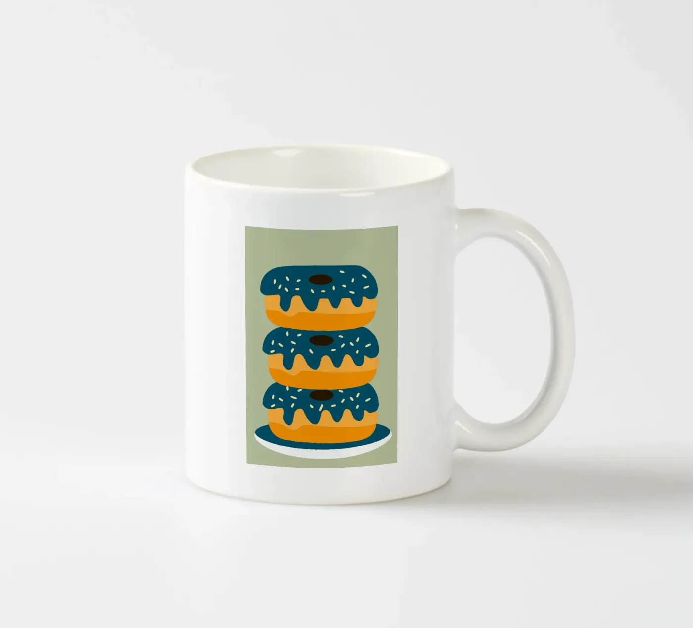 Donuts ceramic mug by TRENDY POSTER SHOP