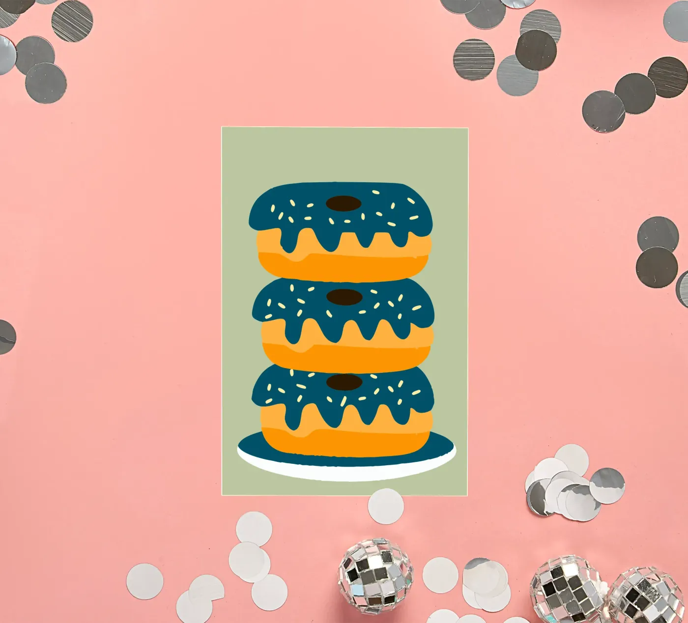 Donuts sticker by TRENDY POSTER SHOP