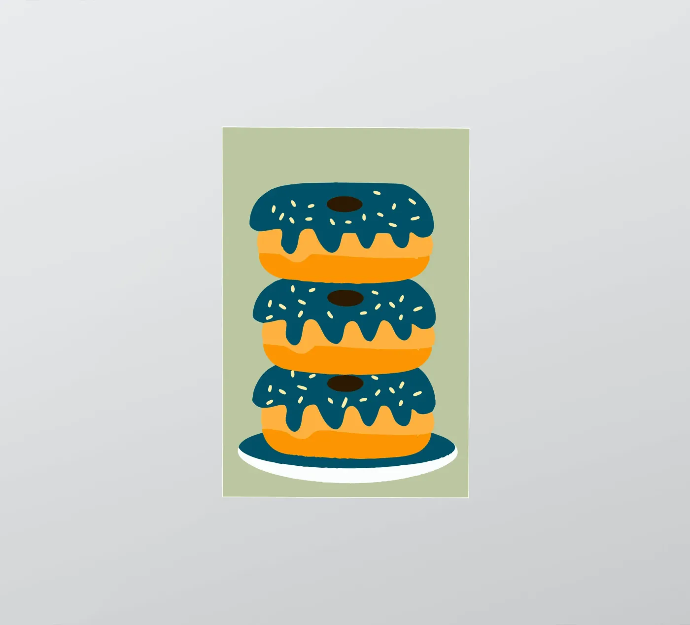 Donuts sticker by TRENDY POSTER SHOP