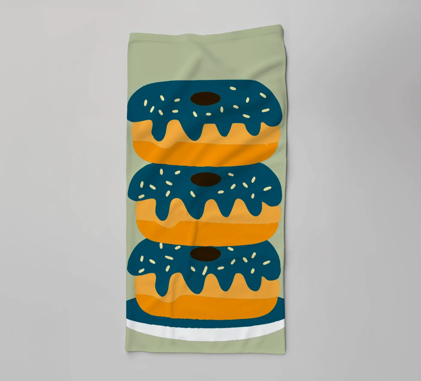 Donuts badhanddoek van TRENDY POSTER SHOP