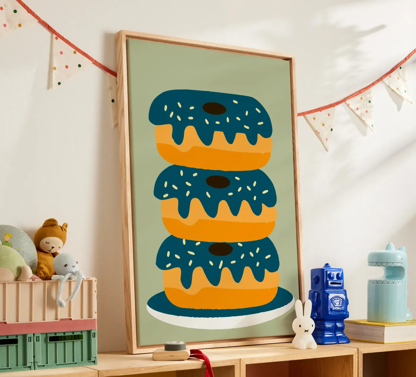 Donuts canvas by TRENDY POSTER SHOP