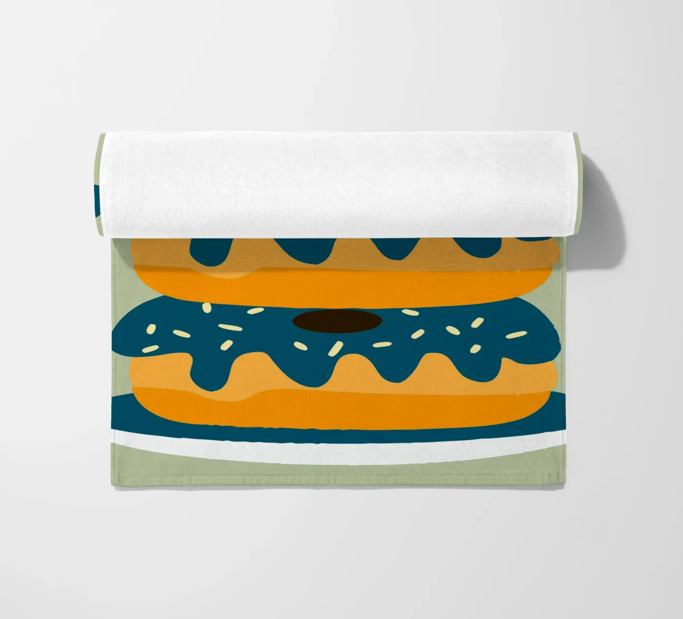 Donuts strandhanddoek van TRENDY POSTER SHOP