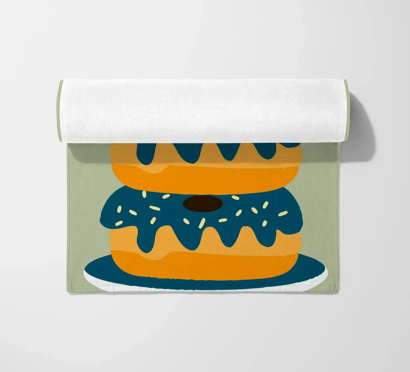 Donuts strandhanddoek van TRENDY POSTER SHOP