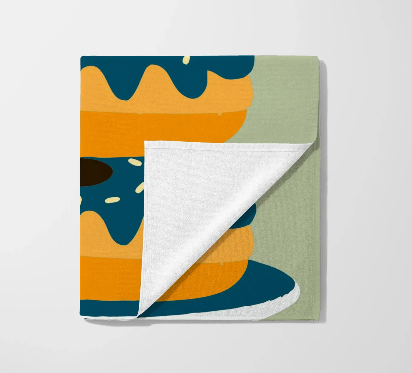 Donuts strandhanddoek van TRENDY POSTER SHOP