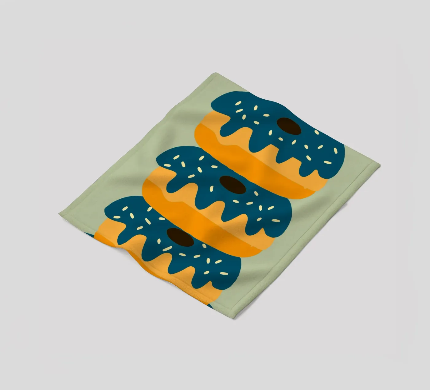 Donuts fleecedeken van TRENDY POSTER SHOP