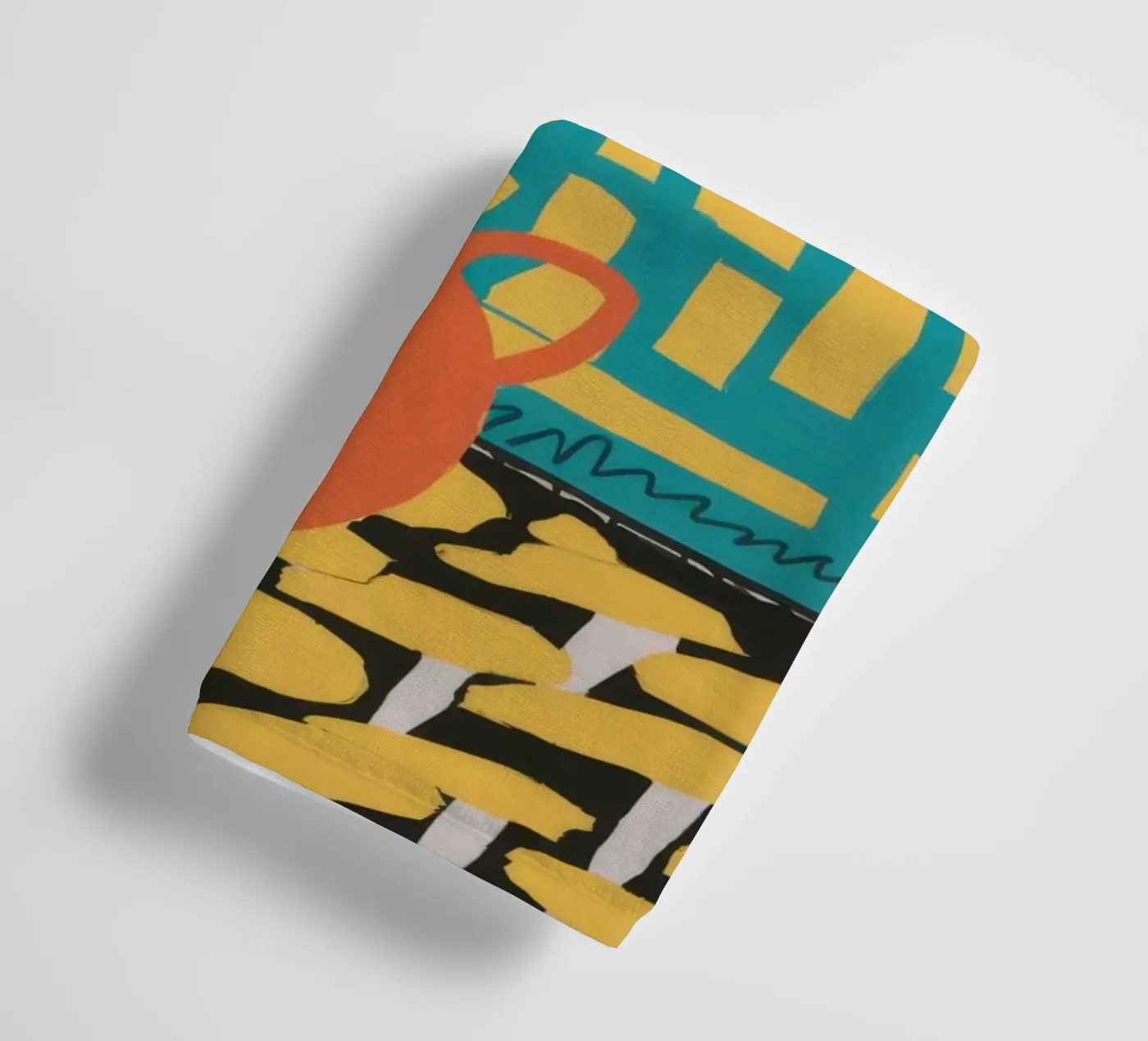 Poppy Patchwork Joy Handtuch von Arcane Lines