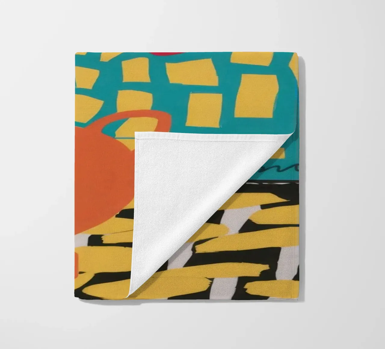 Papavero Patchwork Joy telo mare da Arcane Lines