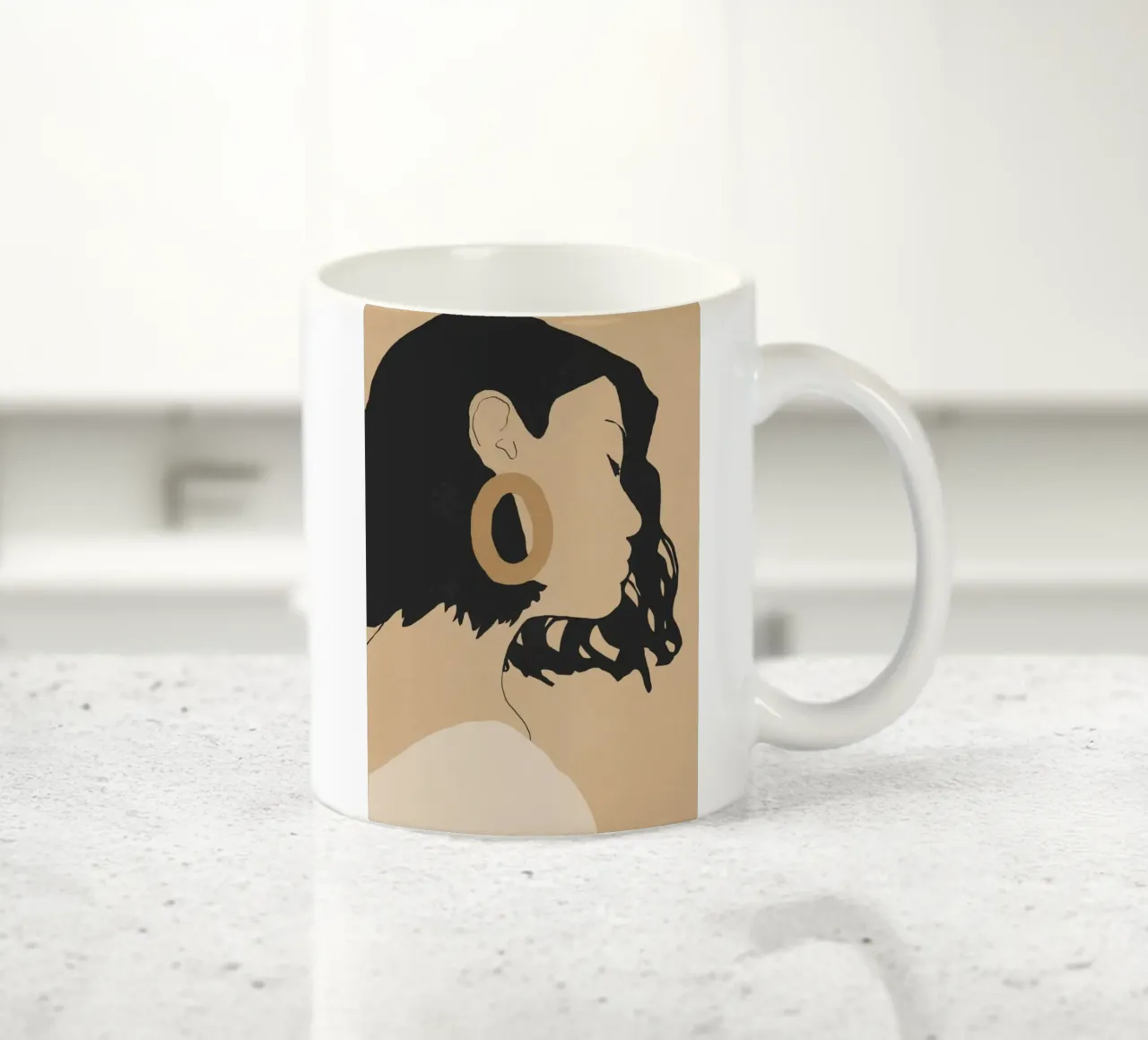 La forma di lei tazza in ceramica da LeaDArt