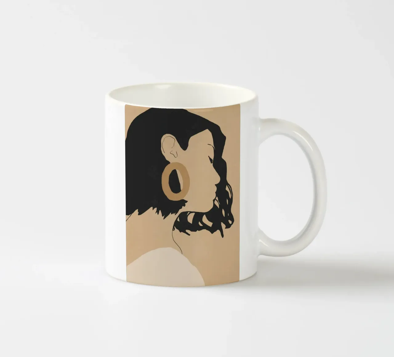 La forma di lei tazza in ceramica da LeaDArt