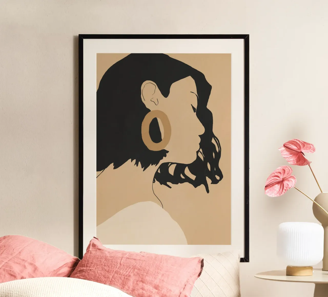 Form von ihr Poster von LeaDArt