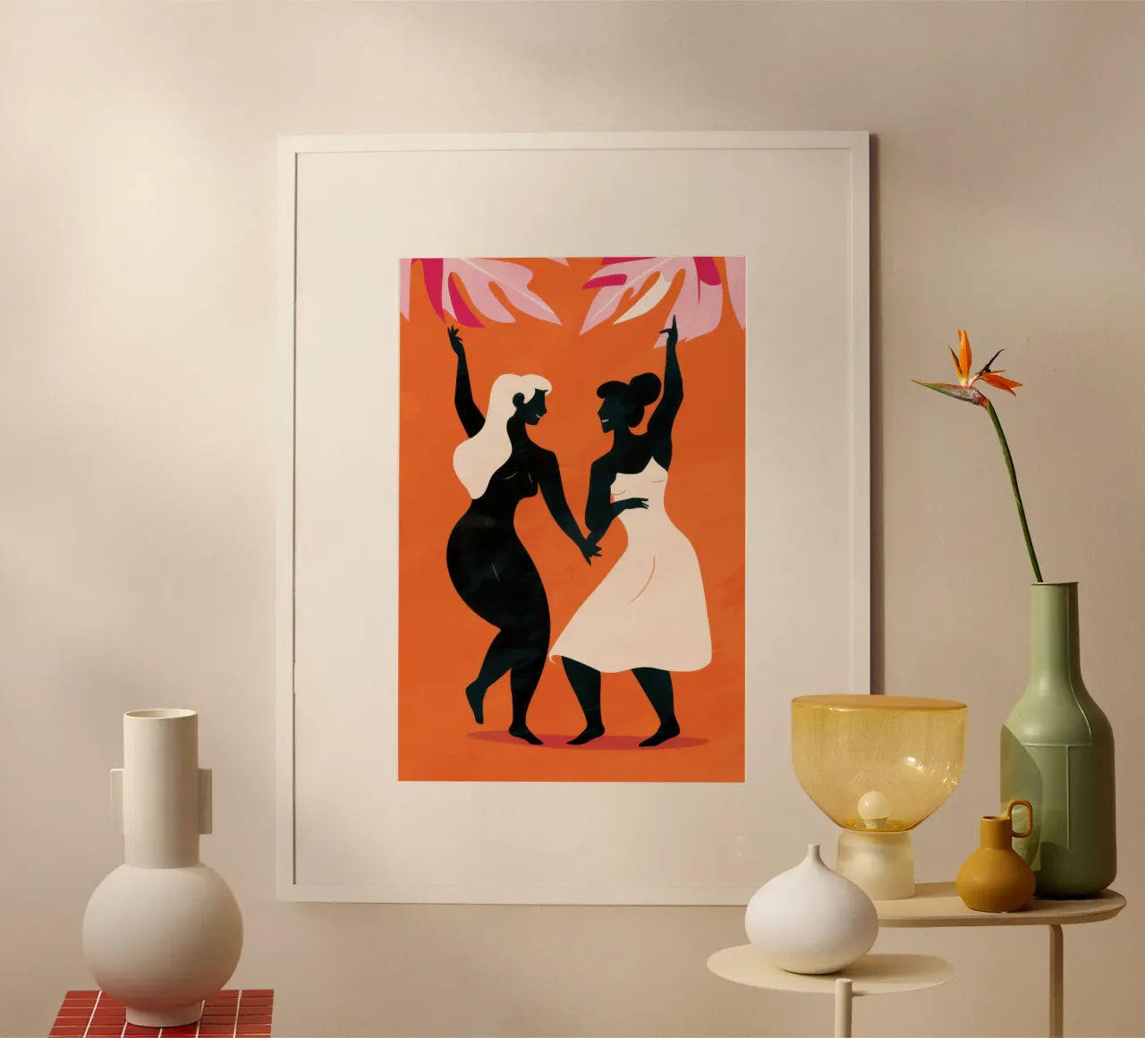 Dansend Silhouet Joy hahnemühle van Lune Dreams