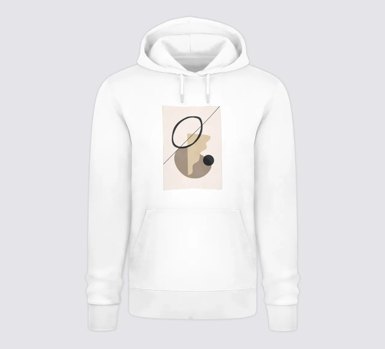 Silenzio composto felpa con cappuccio da LeaDArt