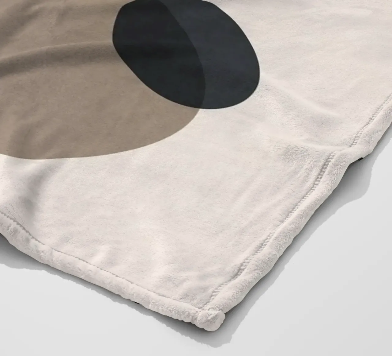 Silenzio composto coperta in pile da LeaDArt