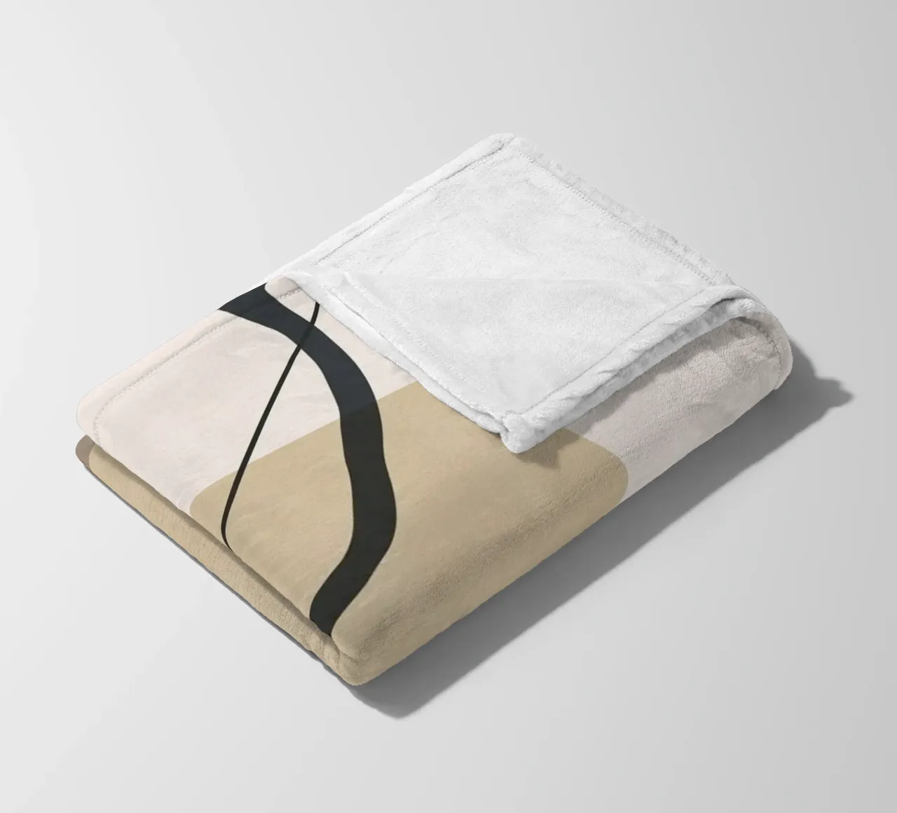 Silenzio composto coperta in pile da LeaDArt