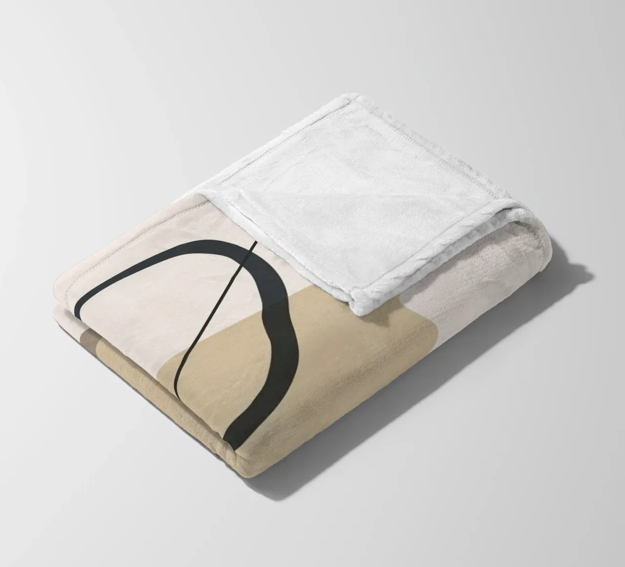 Silenzio composto coperta in pile da LeaDArt