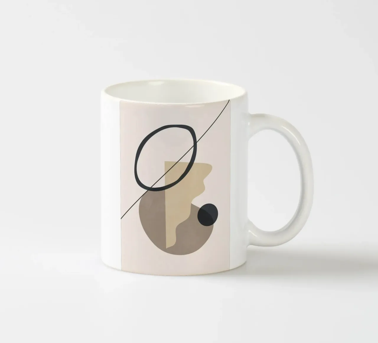 Silenzio composto tazza in ceramica da LeaDArt