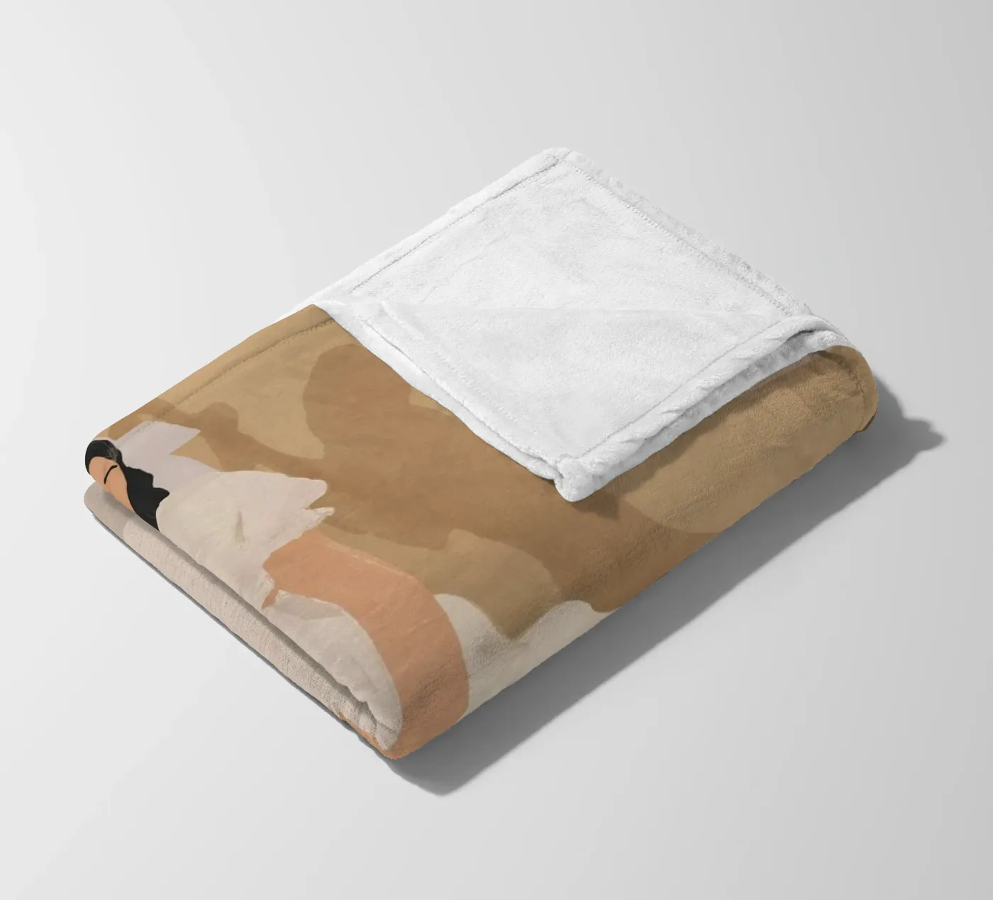 Sunlit Ease Fleecedecke von LeaDArt