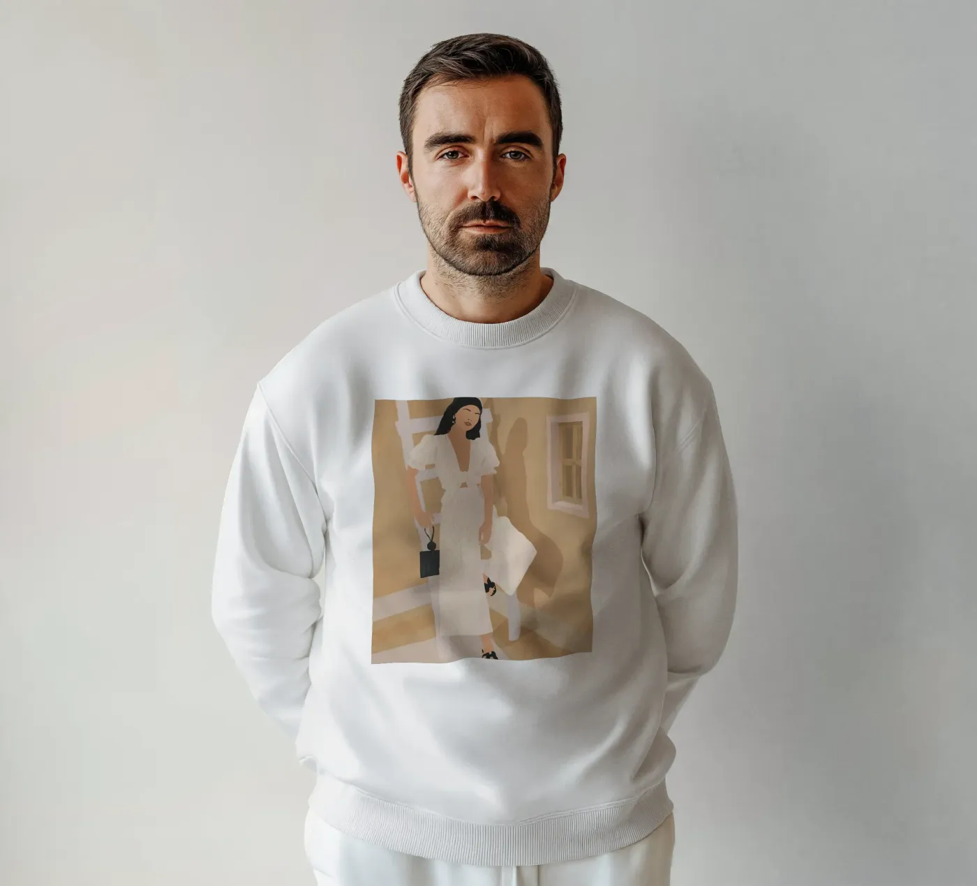 Sunlit Ease sweatshirt by LeaDArt