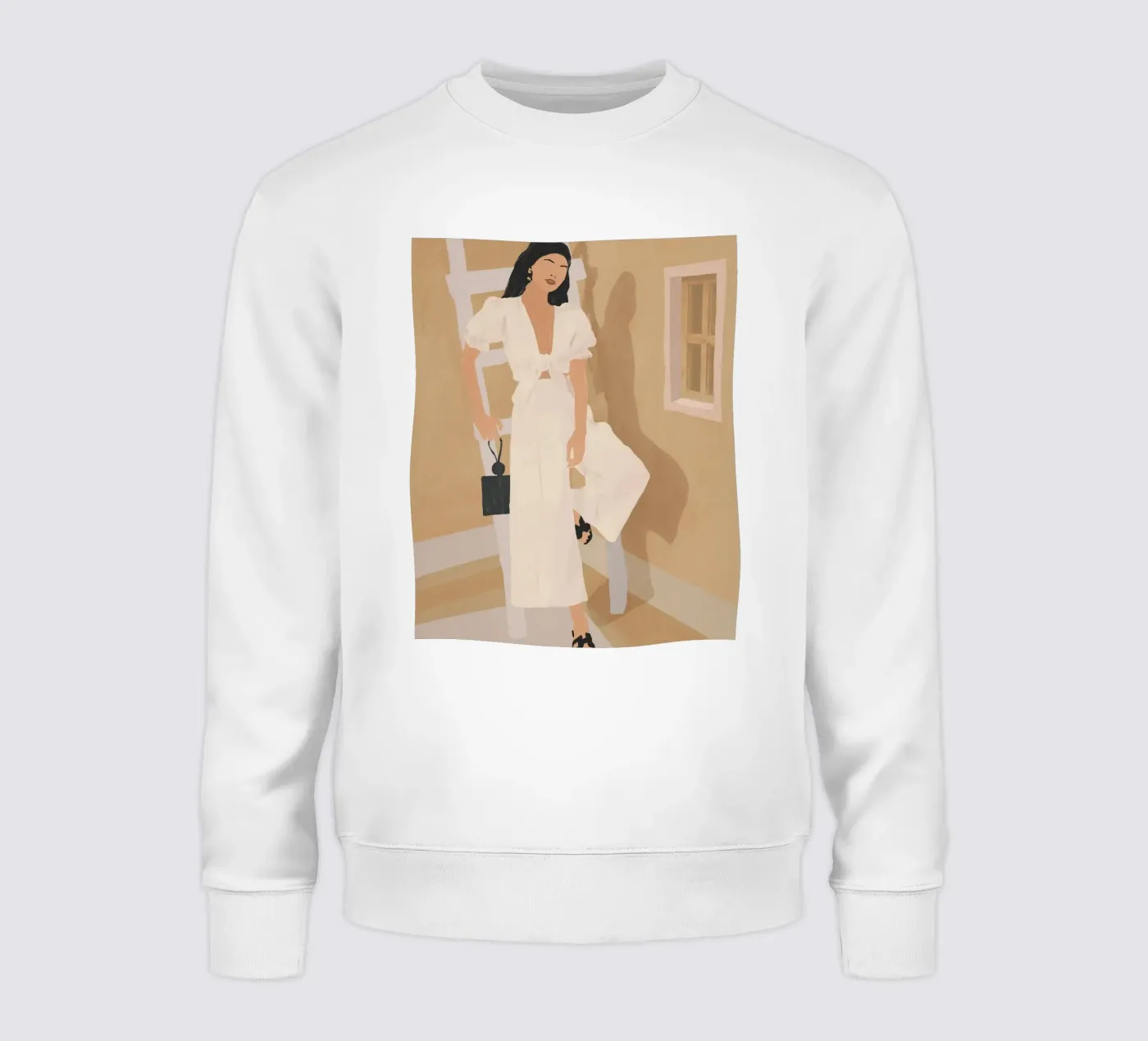 Sunlit Ease sweatshirt by LeaDArt