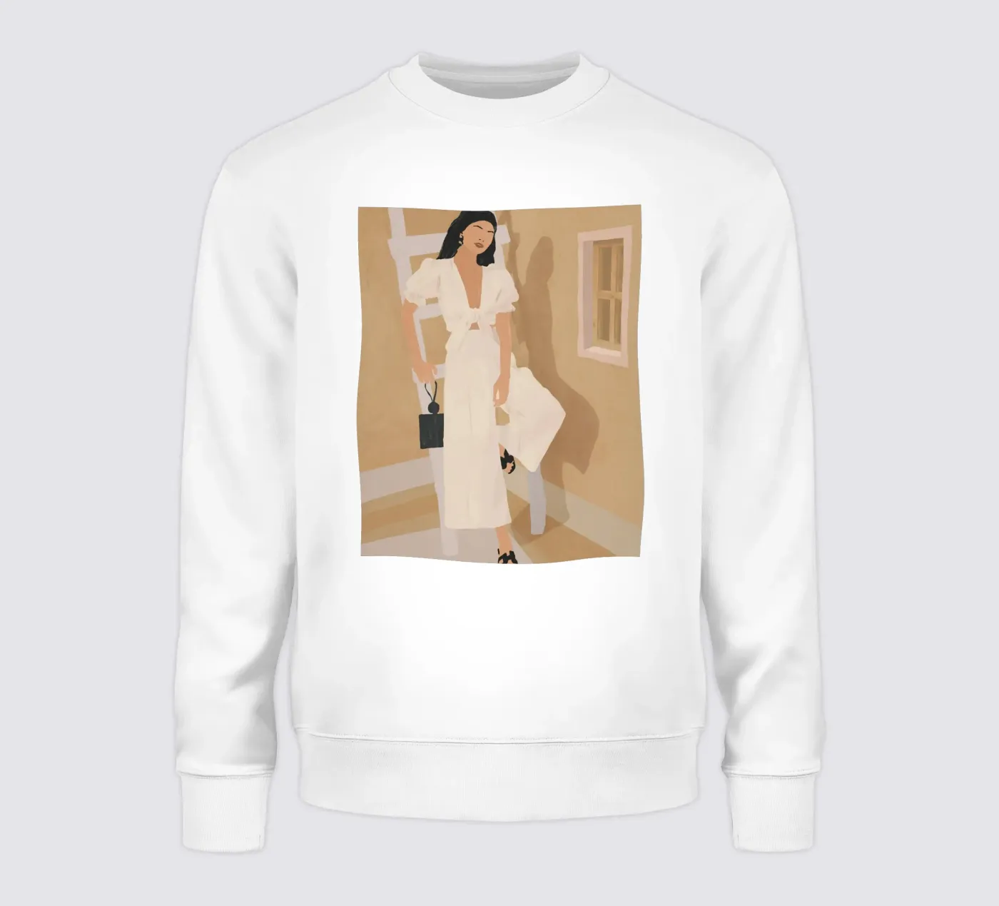 Sunlit Ease sweatshirt by LeaDArt