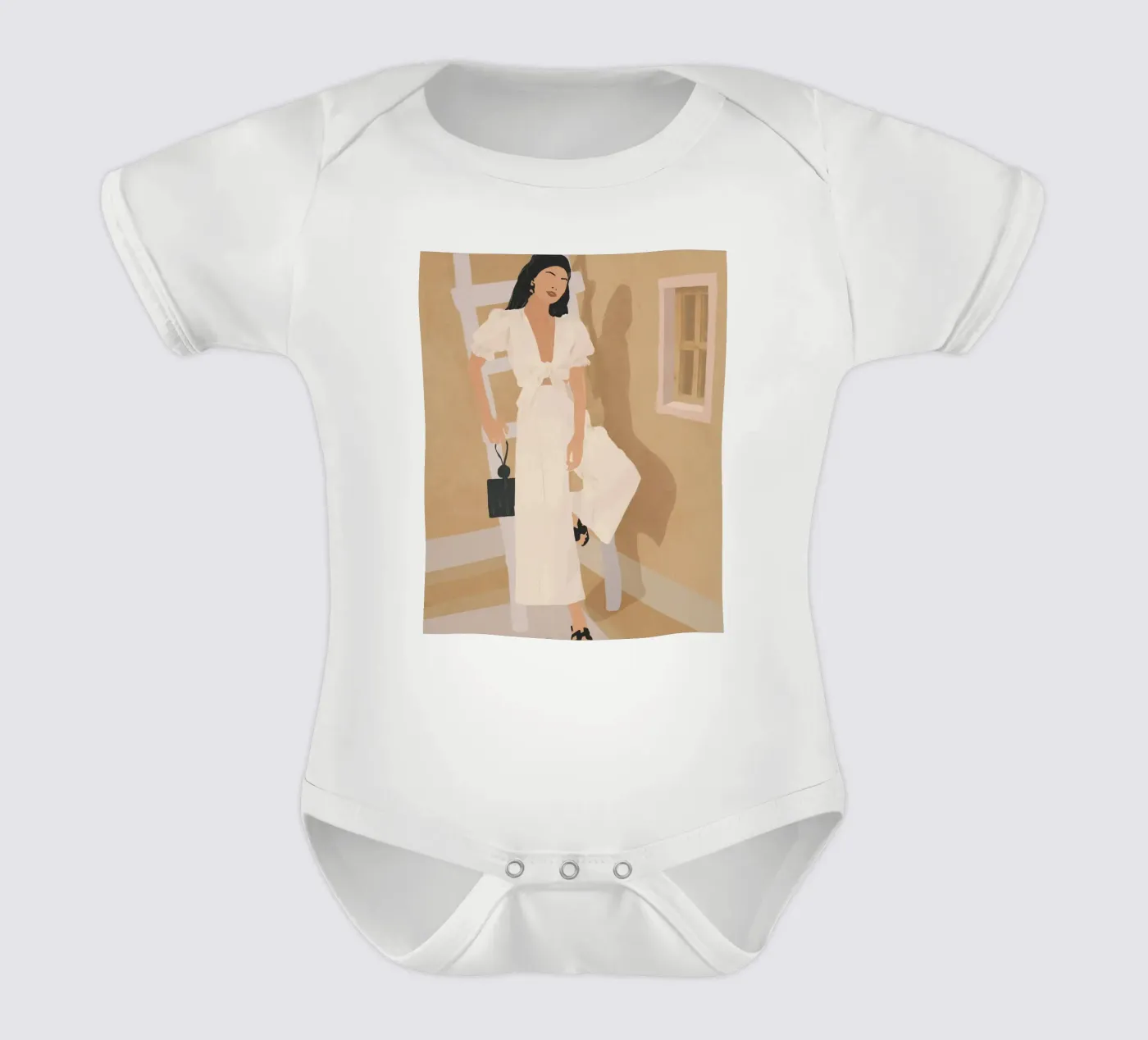 L'aisance au soleil body bébé de LeaDArt