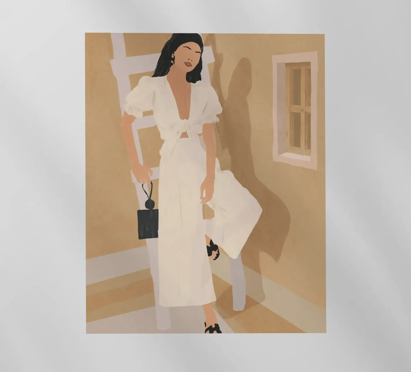 Tranquillità solare pellicola backlit da LeaDArt