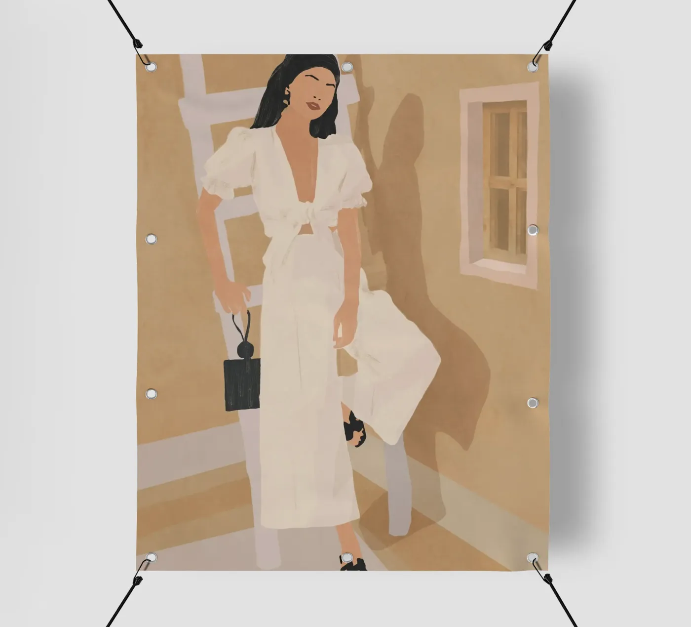 Sonnenschein und Leichtigkeit PVC Plane von LeaDArt