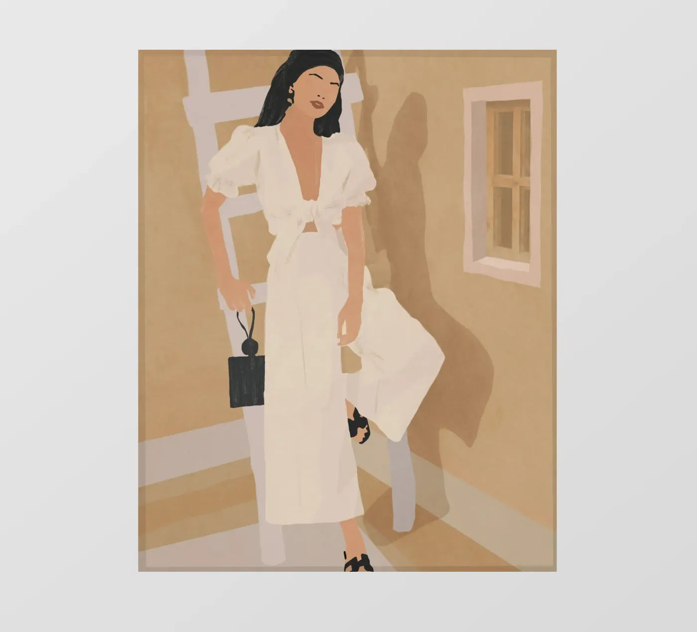 Sonnenschein und Leichtigkeit PVC Plane von LeaDArt