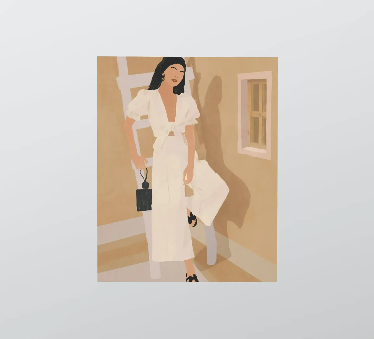 Sunlit Ease sticker by LeaDArt