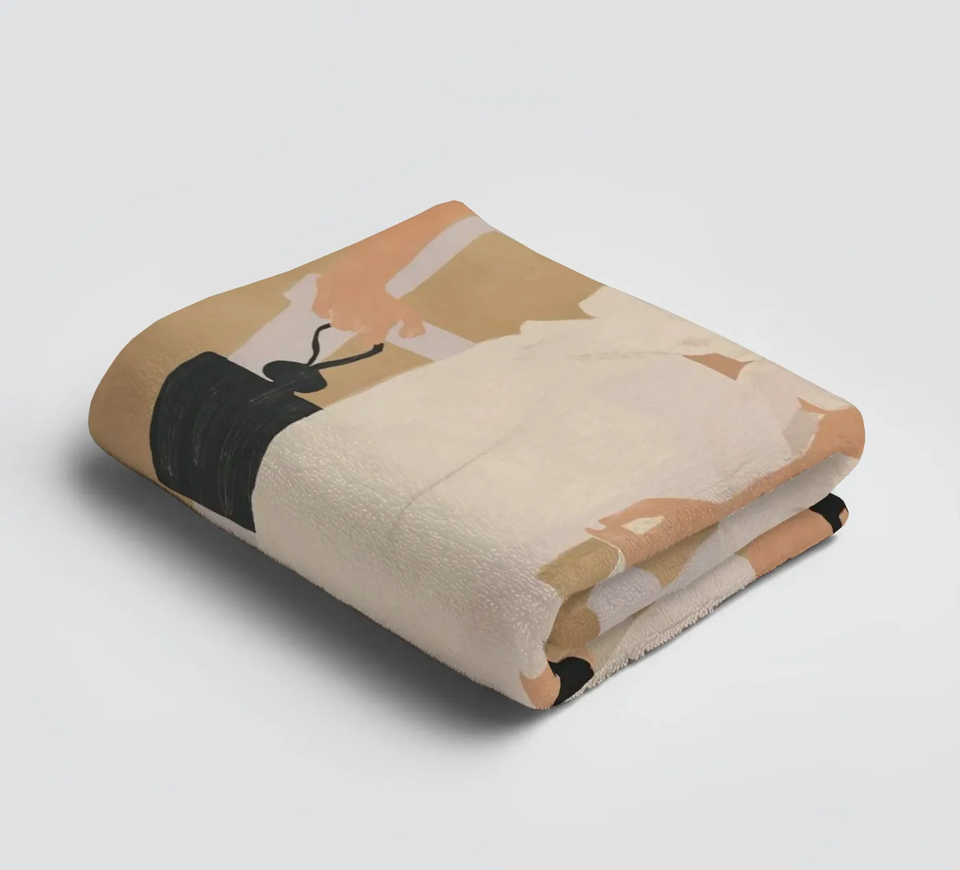 Tranquillità solare asciugamano da bagno da LeaDArt