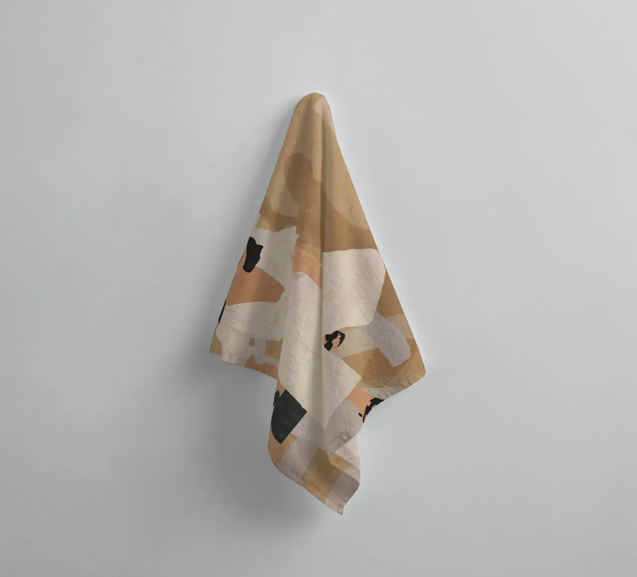 Sunlit Ease towel by LeaDArt