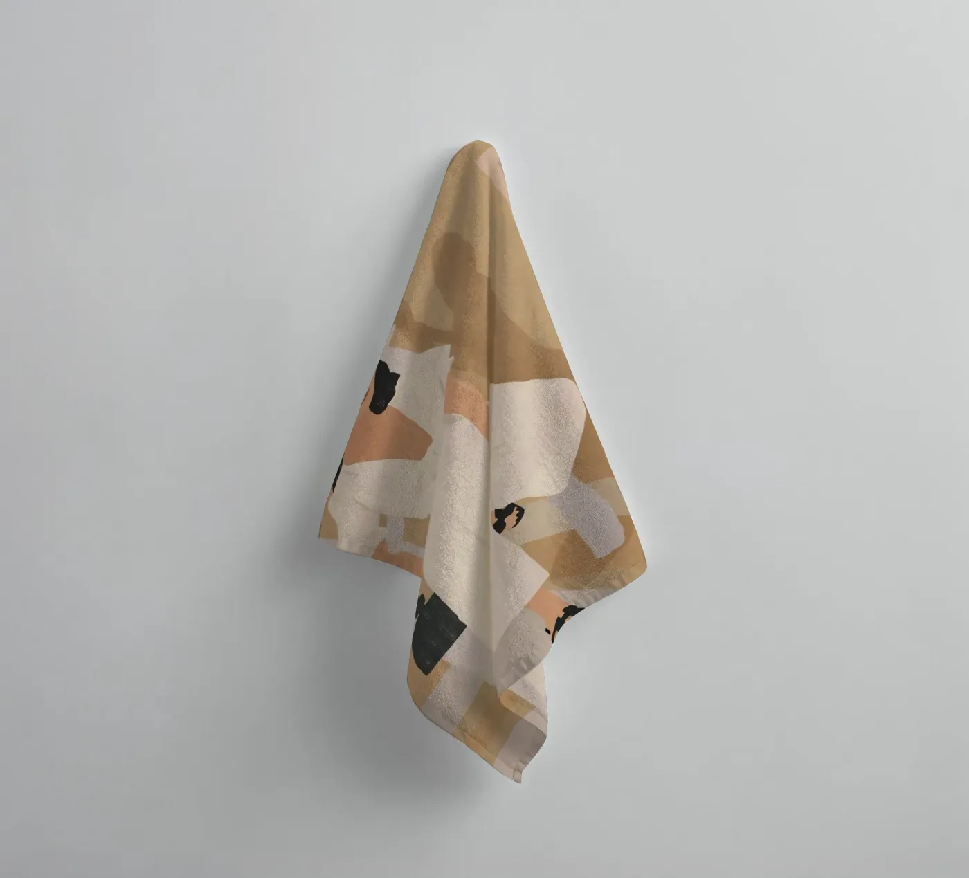 Tranquillità solare asciugamano da bagno da LeaDArt